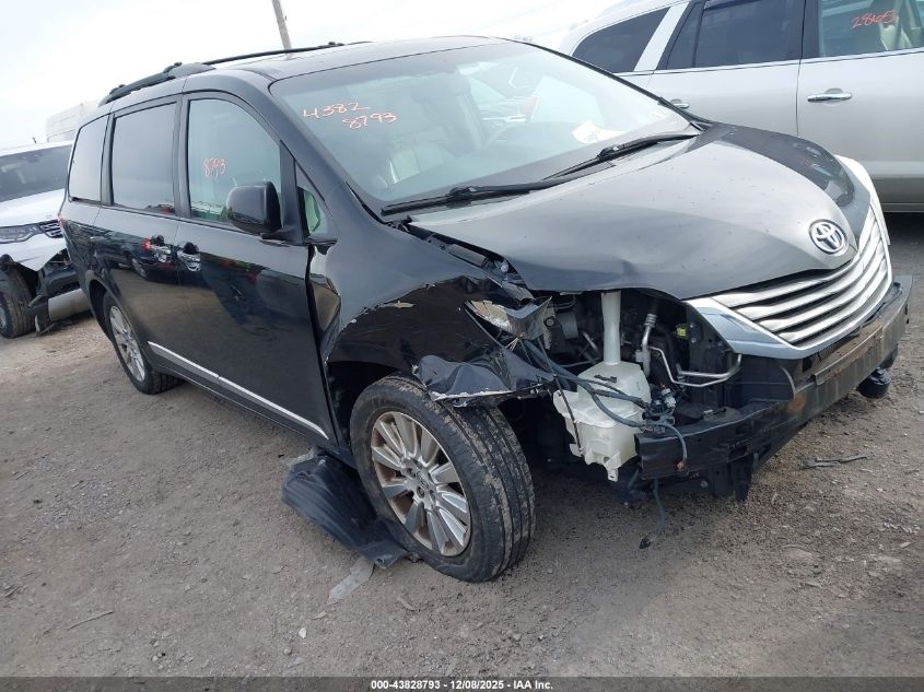 TOYOTA SIENNA XLE 7 PASSENGER