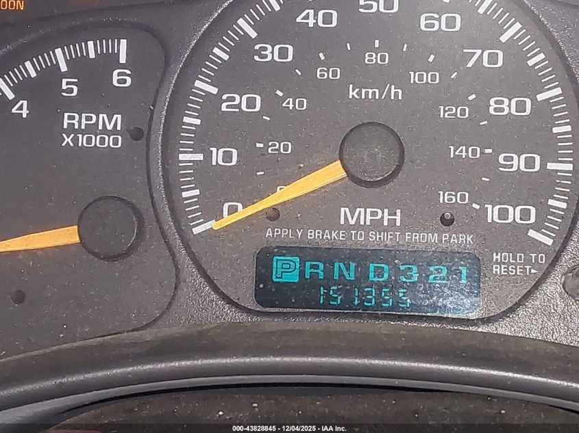 2001 Chevrolet Silverado 2500 Ls VIN: 1GCGK29U51Z198050 Lot: 43828845