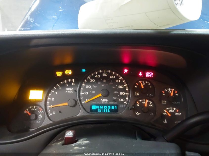 2001 Chevrolet Silverado 2500 Ls VIN: 1GCGK29U51Z198050 Lot: 43828845