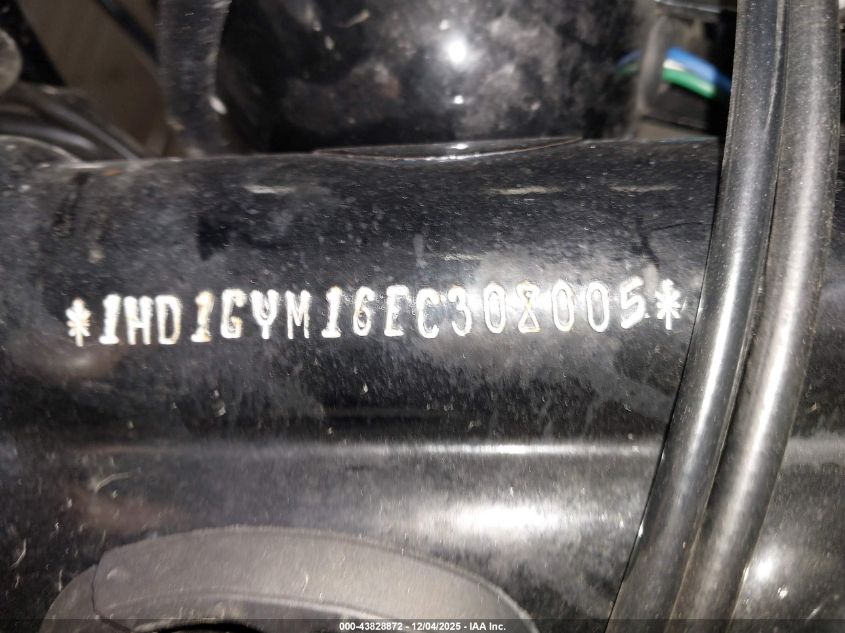 2014 Harley-Davidson Fxdf Dyna Fat Bob VIN: 1HD1GYM16EC308005 Lot: 43828872