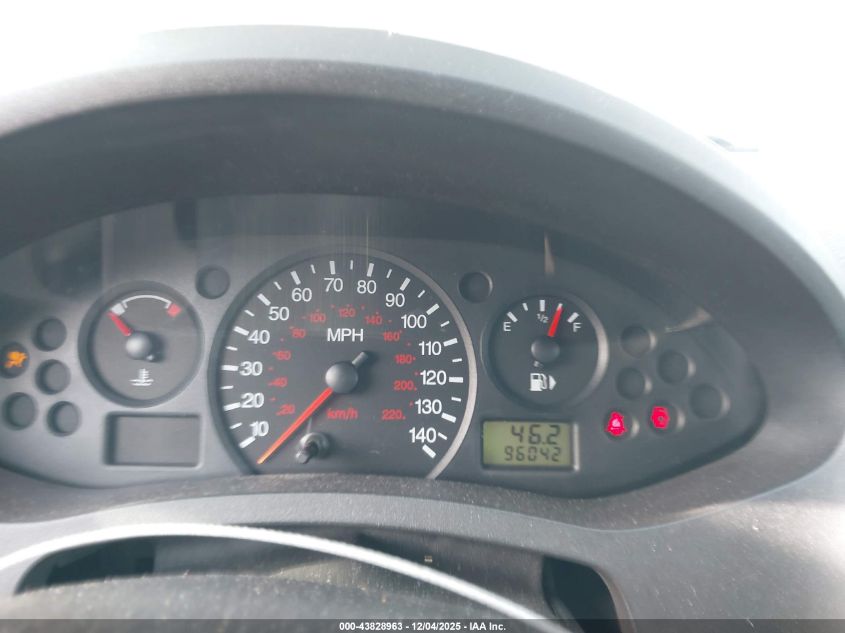 2007 Ford Focus S/Se/Ses VIN: 1FAFP34N97W343335 Lot: 43828963