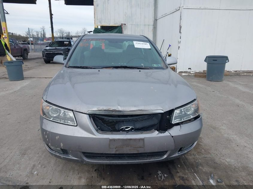 2007 Hyundai Sonata Limited/Se V6 VIN: 5NPEU46FX7H158534 Lot: 43828989