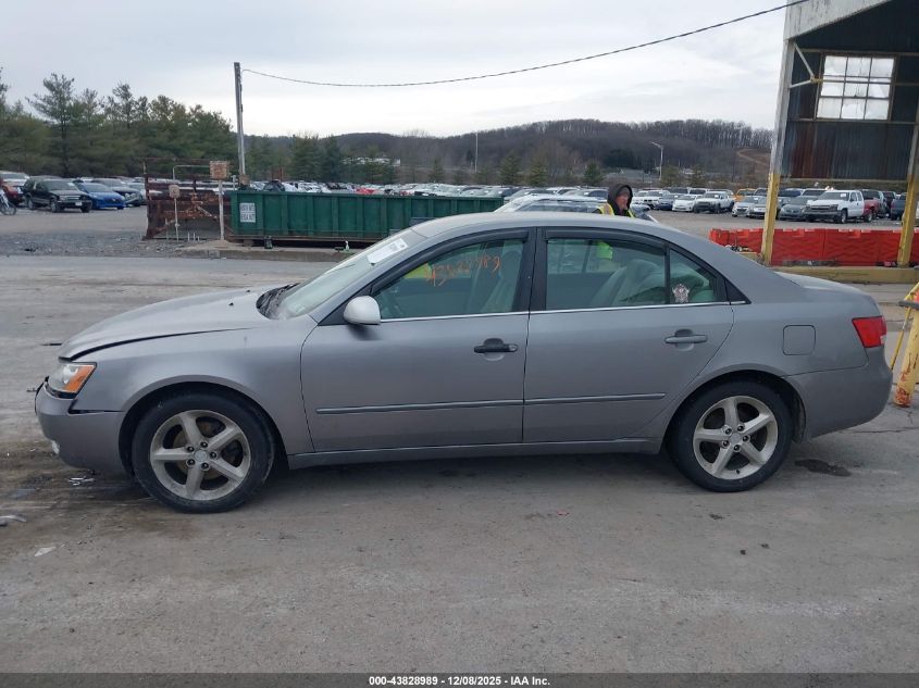 2007 Hyundai Sonata Limited/Se V6 VIN: 5NPEU46FX7H158534 Lot: 43828989