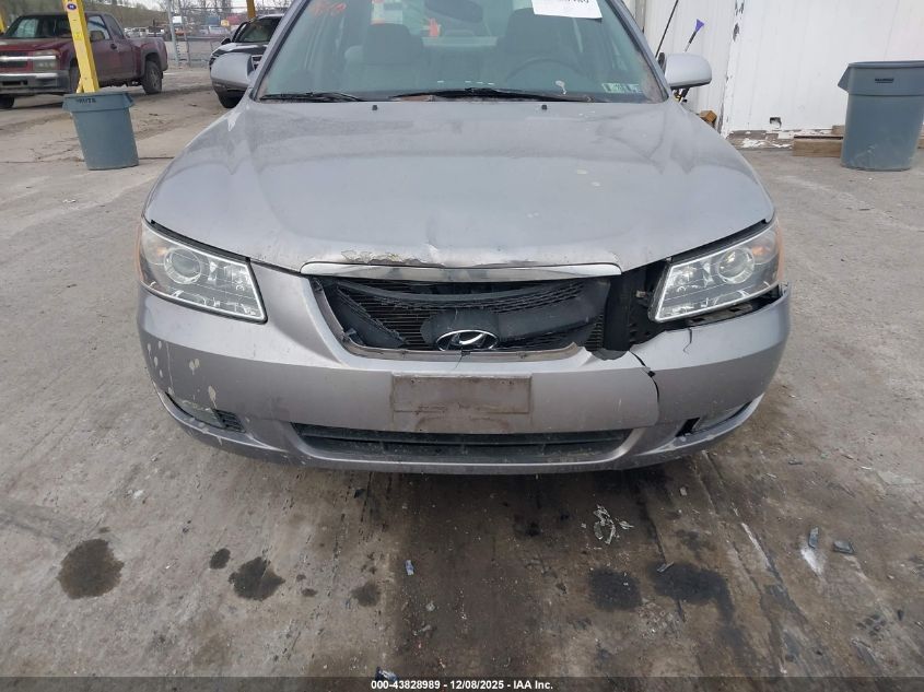 2007 Hyundai Sonata Limited/Se V6 VIN: 5NPEU46FX7H158534 Lot: 43828989