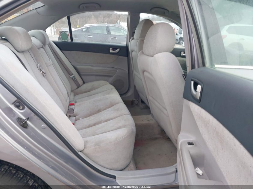 2007 Hyundai Sonata Limited/Se V6 VIN: 5NPEU46FX7H158534 Lot: 43828989