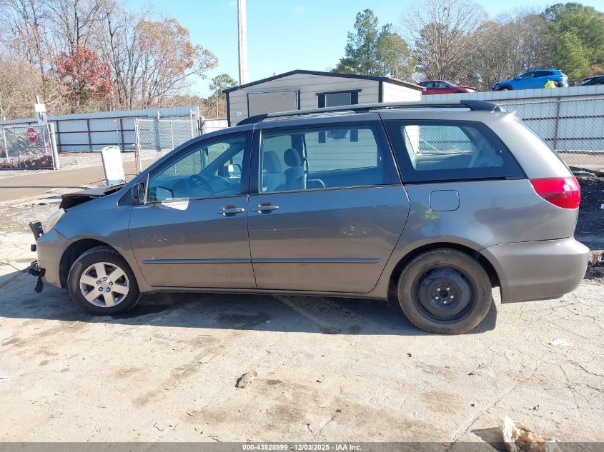 2004 Toyota Sienna Ce VIN: 5TDZA23CX4S215281 Lot: 43828999
