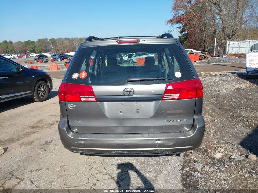 2004 Toyota Sienna Ce VIN: 5TDZA23CX4S215281 Lot: 43828999