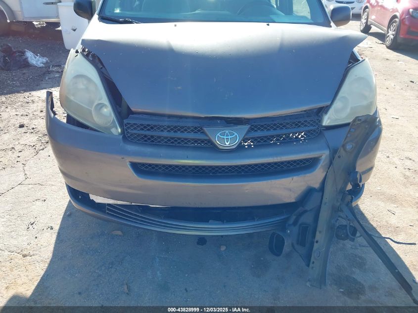 2004 Toyota Sienna Ce VIN: 5TDZA23CX4S215281 Lot: 43828999