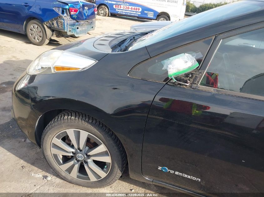 2013 Nissan Leaf Sl VIN: 1N4AZ0CP5DC404991 Lot: 43829001