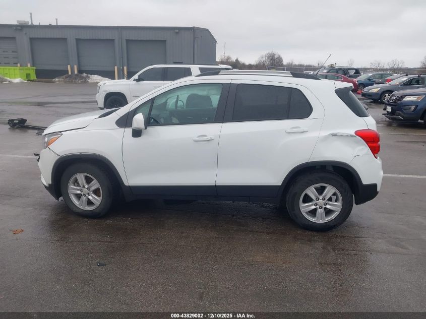 2021 Chevrolet Trax Fwd Lt VIN: KL7CJLSB2MB310409 Lot: 43829002