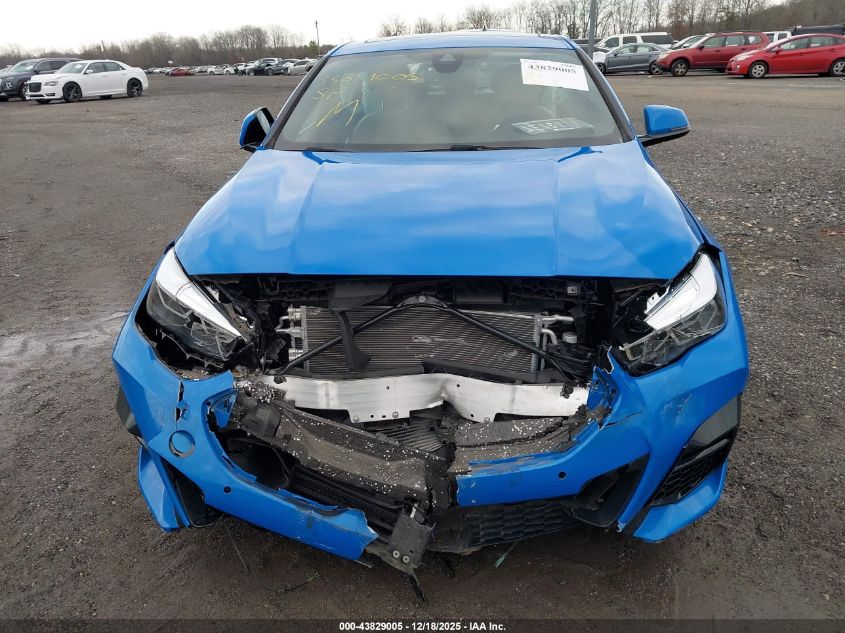 2022 BMW 228 Gran Coupe I xDrive VIN: WBA73AK06N7K49424 Lot: 43829005