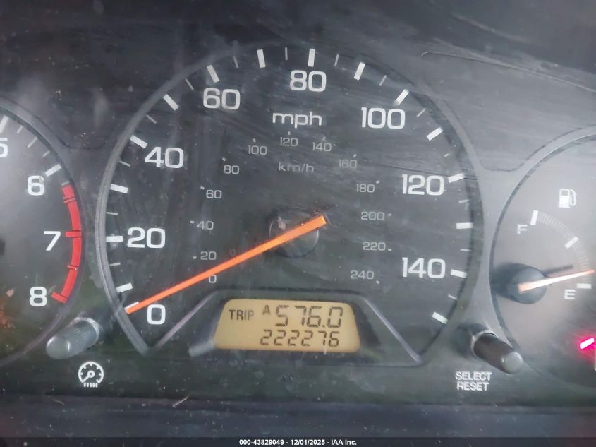 1999 Honda Accord Lx VIN: JHMCG5646XC036752 Lot: 43829049