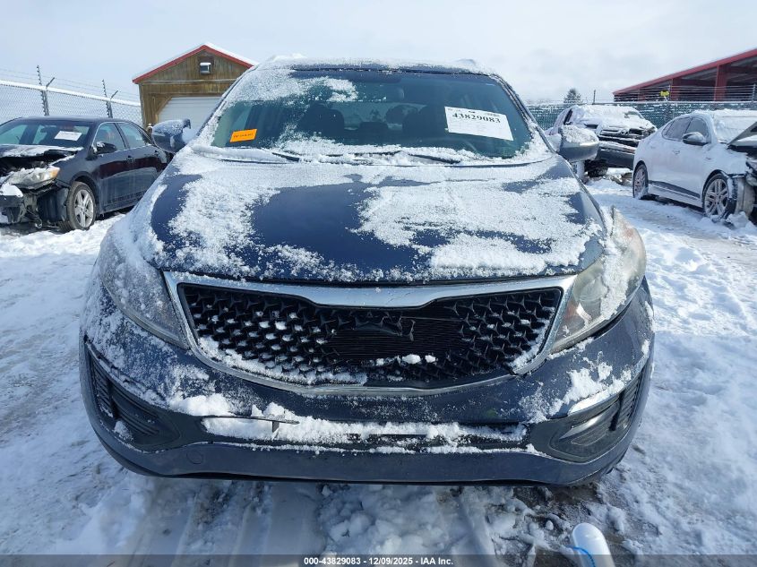 2015 Kia Sportage Lx VIN: KNDPBCAC3F7777565 Lot: 43829083