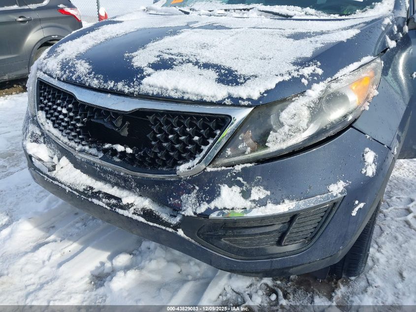 2015 Kia Sportage Lx VIN: KNDPBCAC3F7777565 Lot: 43829083