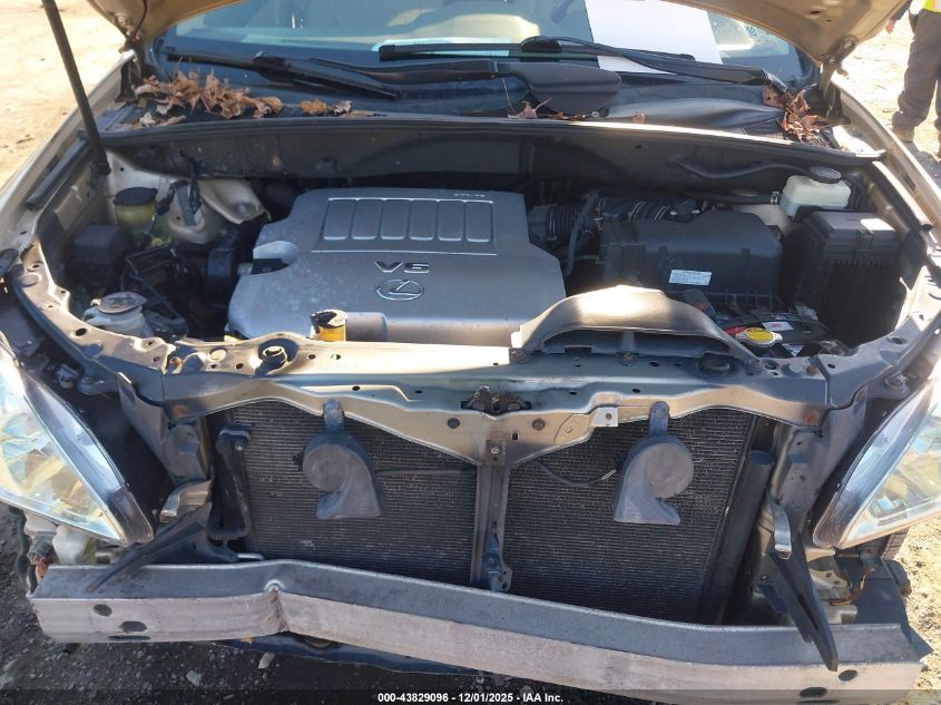 2009 Lexus Rx 350 VIN: 2T2HK31U09C102333 Lot: 43829096