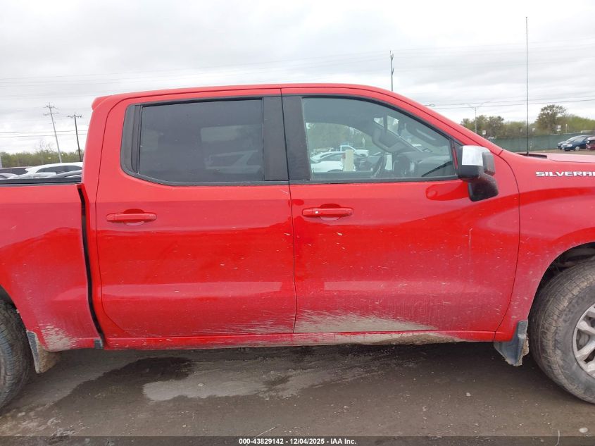 2022 Chevrolet Silverado 1500 4Wd Short Bed Lt With 2Fl VIN: 1GCPDKEKXNZ624528 Lot: 43829142