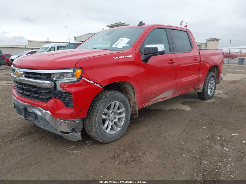 1GCPDKEKXNZ624528 2022 CHEVROLET SILVERADO photo no. 2