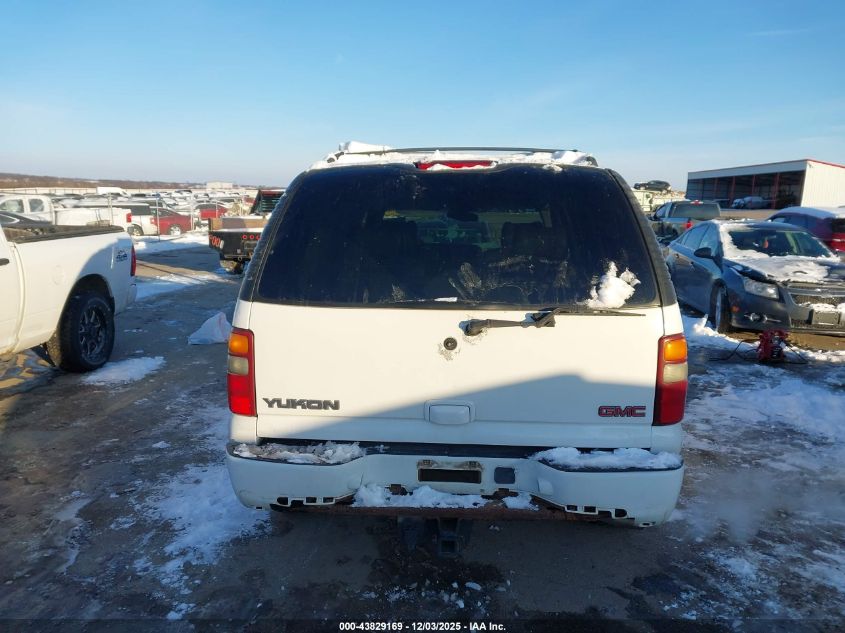 2002 GMC Yukon Denali VIN: 1GKEK63U52J316755 Lot: 43829169