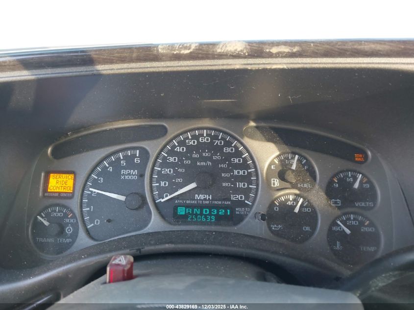 2002 GMC Yukon Denali VIN: 1GKEK63U52J316755 Lot: 43829169