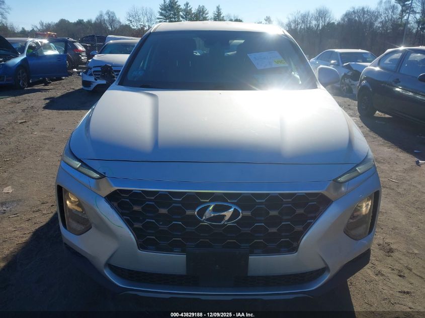 2019 Hyundai Santa Fe Se VIN: 5NMS2CAD5KH093428 Lot: 43829188