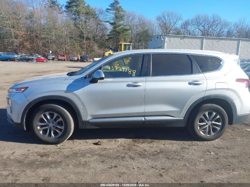 2019 Hyundai Santa Fe Se VIN: 5NMS2CAD5KH093428 Lot: 43829188