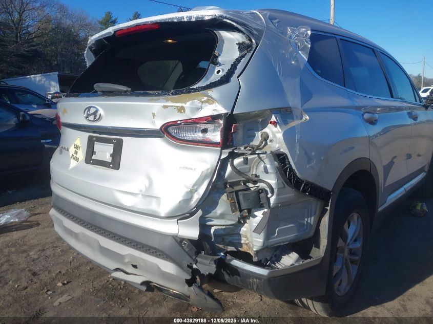 2019 Hyundai Santa Fe Se VIN: 5NMS2CAD5KH093428 Lot: 43829188