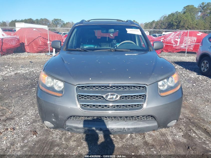 2009 Hyundai Santa Fe Limited VIN: 5NMSH13E39H275034 Lot: 43829208