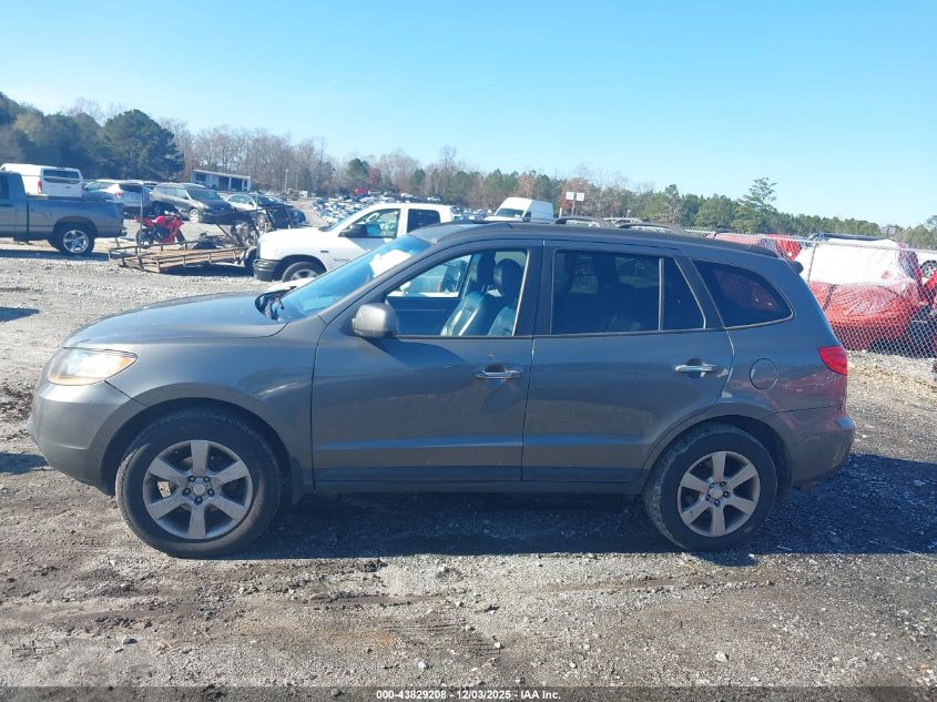 2009 Hyundai Santa Fe Limited VIN: 5NMSH13E39H275034 Lot: 43829208