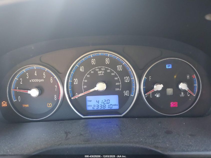 2009 Hyundai Santa Fe Limited VIN: 5NMSH13E39H275034 Lot: 43829208