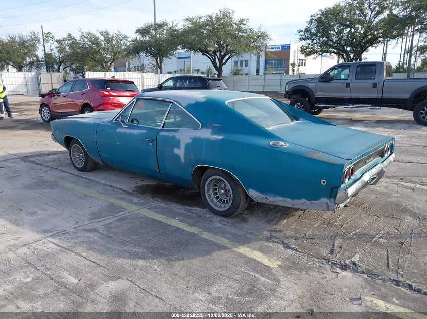 XP29H8B371898 1968 DODGE CHARGER photo no. 3