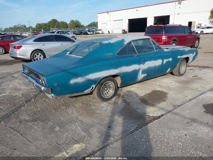 XP29H8B371898 1968 DODGE CHARGER photo no. 4