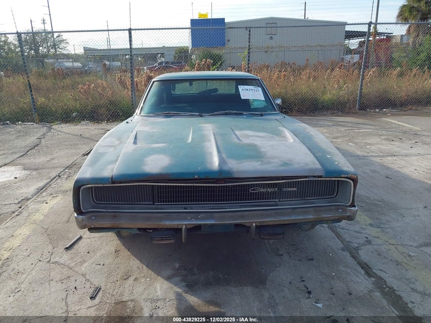 XP29H8B371898 1968 DODGE CHARGER photo no. 6