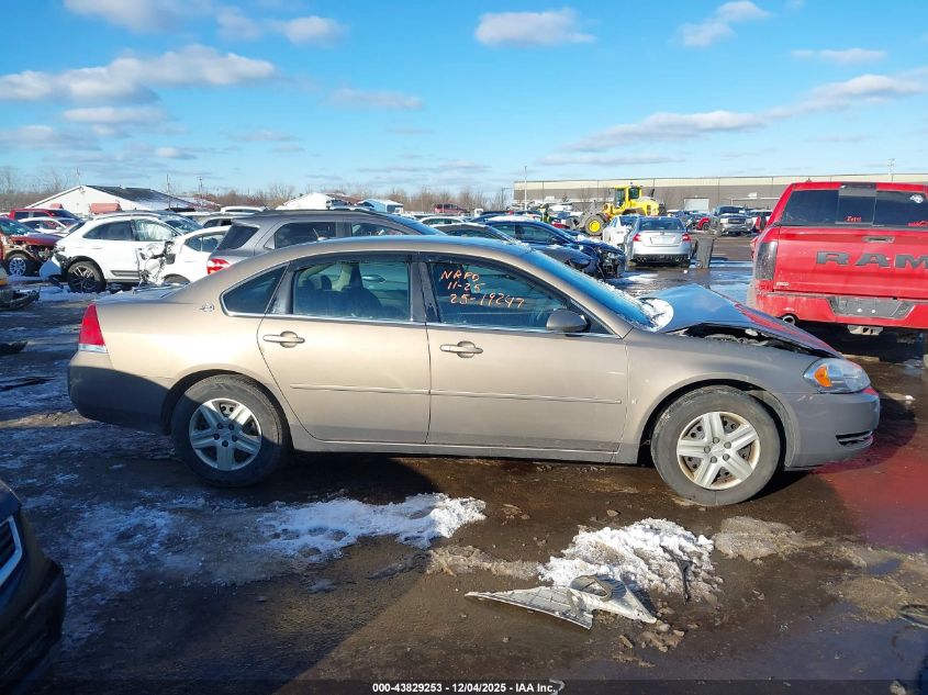2006 Chevrolet Impala Ls VIN: 2G1WB58K169134742 Lot: 43829253