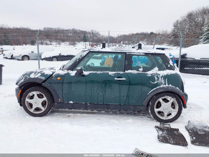 2002 Mini Cooper VIN: WMWRC33402TC34865 Lot: 43829255