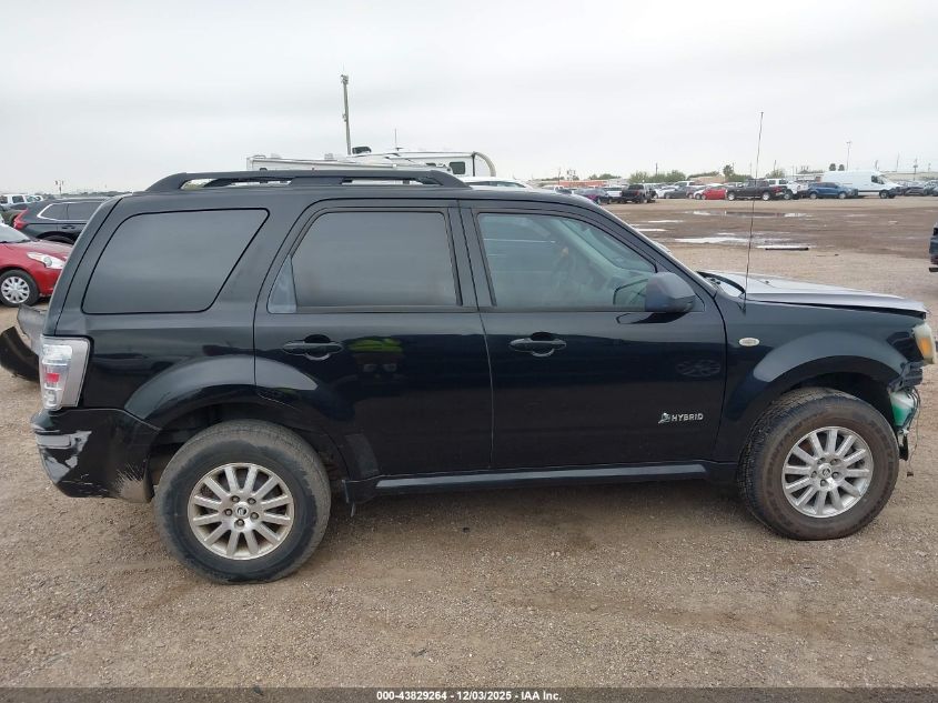 2009 Mercury Mariner Hybrid VIN: 4M2CU29369KJ18964 Lot: 43829264