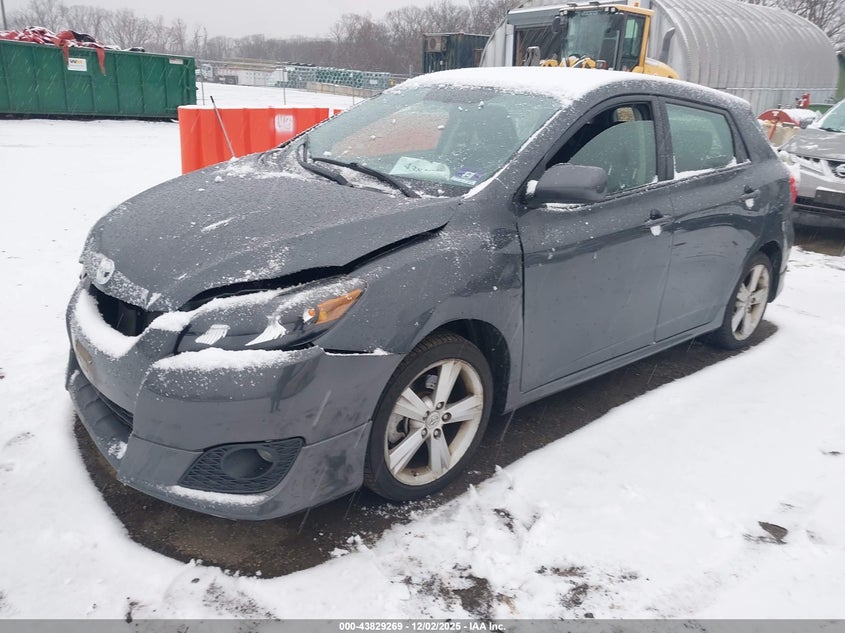 2T1LE40E49C010230 2009 TOYOTA MATRIX photo no. 2