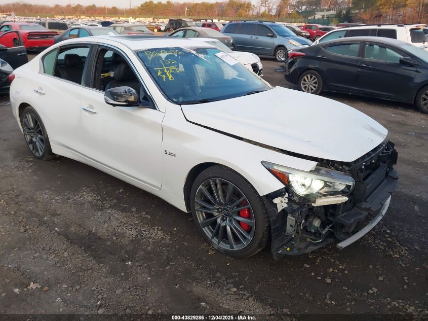 INFINITI Q50 3.0T RED SPORT 400