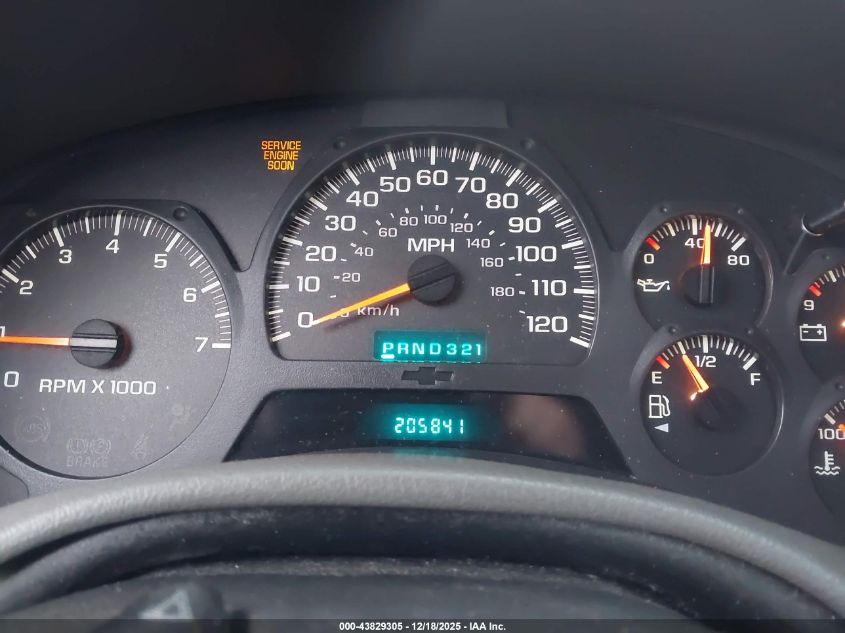 2002 Chevrolet Trailblazer Ls VIN: 1GNDS13SX22179516 Lot: 43829305