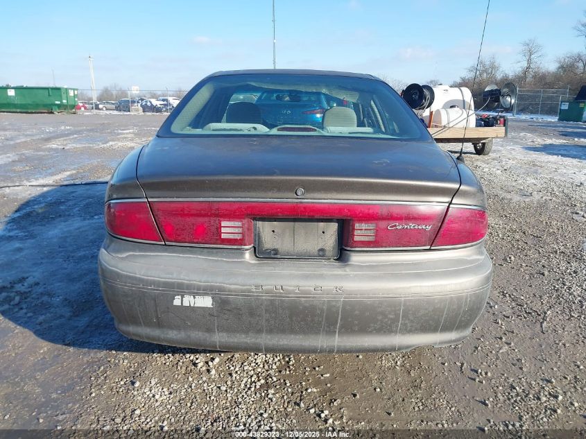 2003 Buick Century Custom VIN: 2G4WS52J431244651 Lot: 43829323
