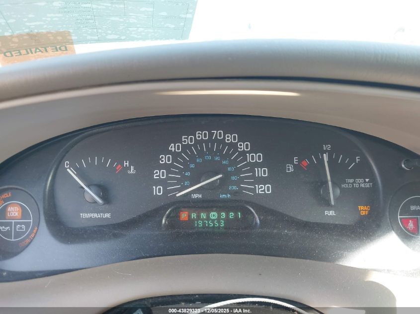 2003 Buick Century Custom VIN: 2G4WS52J431244651 Lot: 43829323