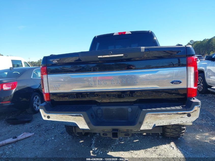 2017 Ford F-250 King Ranch VIN: 1FT7W2BT7HEC73399 Lot: 43829326
