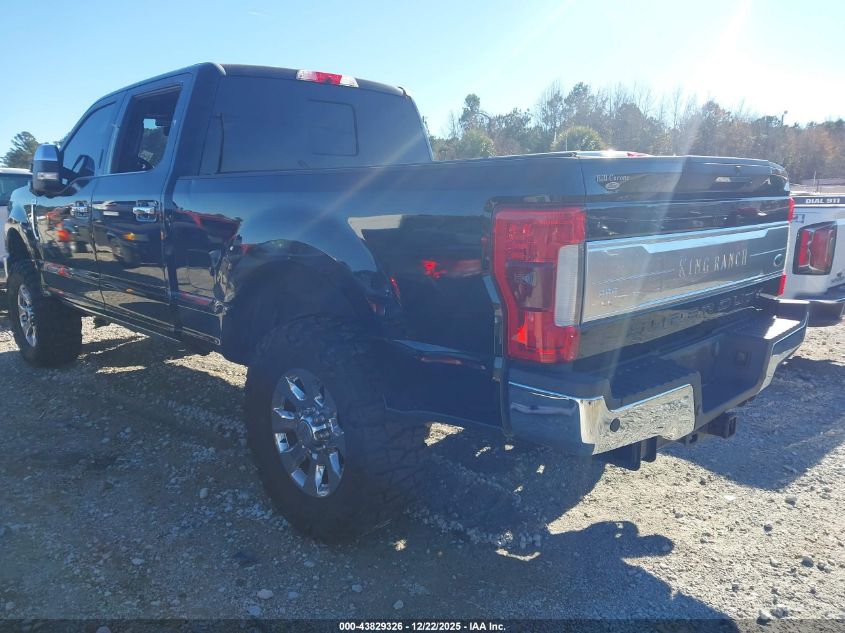 2017 Ford F-250 King Ranch VIN: 1FT7W2BT7HEC73399 Lot: 43829326