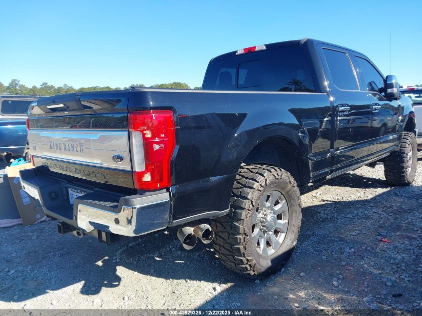 2017 Ford F-250 King Ranch VIN: 1FT7W2BT7HEC73399 Lot: 43829326