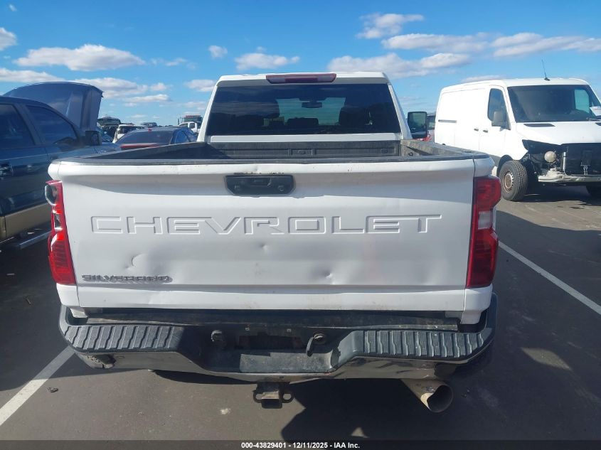 2020 Chevrolet Silverado 2500Hd 4Wd Standard Bed Wt VIN: 1GC4YLEY4LF349111 Lot: 43829401