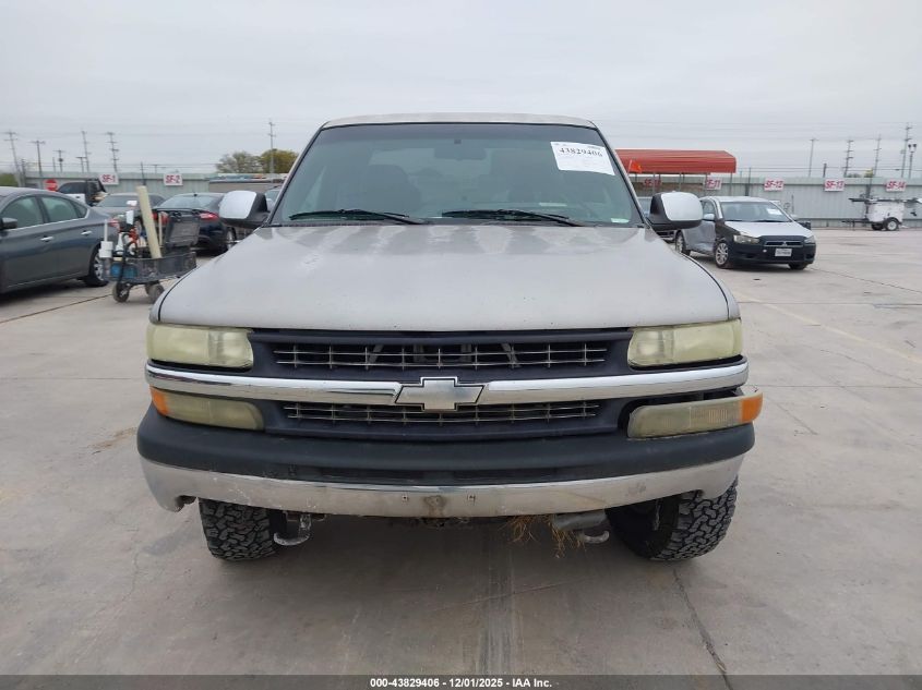 2002 Chevrolet Silverado 1500 Ls VIN: 2GCEK19V821381060 Lot: 43829406