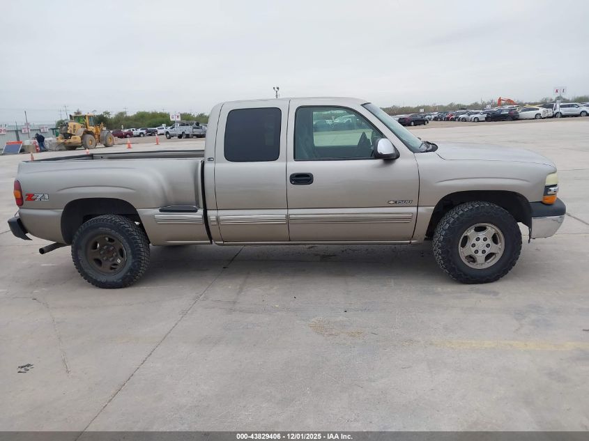 2002 Chevrolet Silverado 1500 Ls VIN: 2GCEK19V821381060 Lot: 43829406