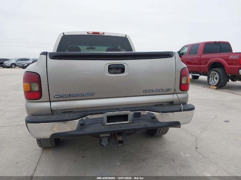 2002 Chevrolet Silverado 1500 Ls VIN: 2GCEK19V821381060 Lot: 43829406