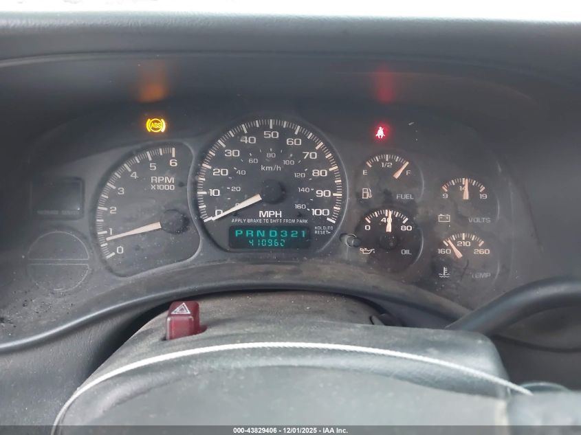 2002 Chevrolet Silverado 1500 Ls VIN: 2GCEK19V821381060 Lot: 43829406