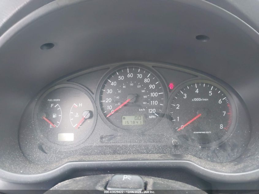 2006 Subaru Impreza 2.5I VIN: JF1GG67676G816488 Lot: 43829422