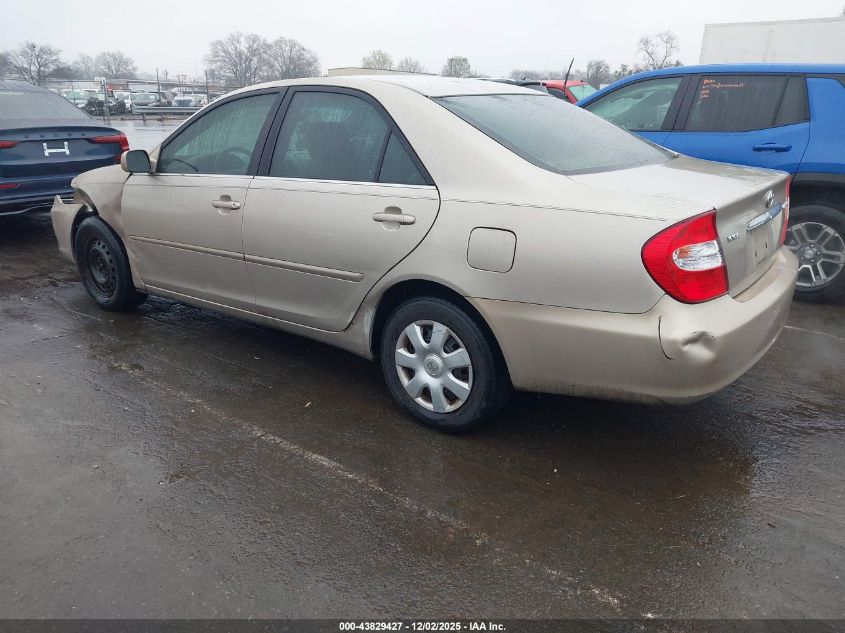 2004 Toyota Camry Le VIN: 4T1BE32K44U931024 Lot: 43829427